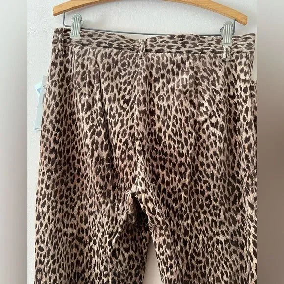 NWT cheetah print pants - Picture 4 of 6